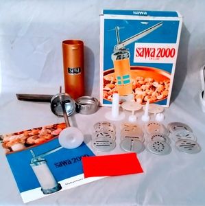 Vintage Swana 2000 Cookie Biscuit Press Kits